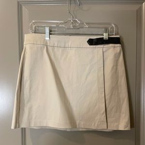 Alice and Olivia tan mini skirt